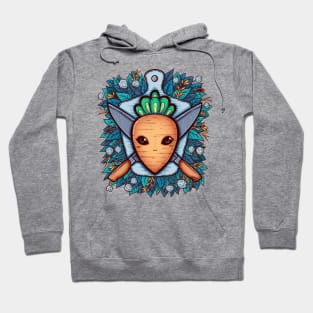 Carrot and Knife Coat of Arms Hoodie